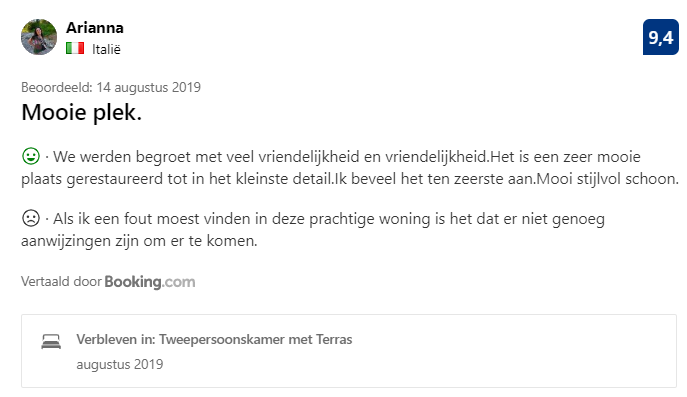recensie-Arianna-nl-vertaling